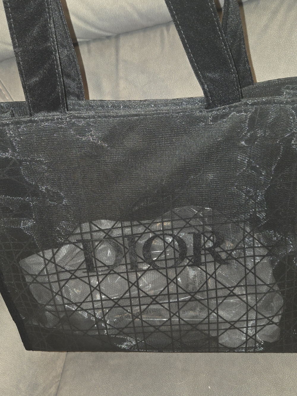 Promo Black Logo Tote - Picture 3 of 5
